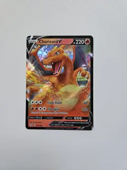 Charizard V - 019/189 - Darkness Ablaze - Rare - NM/M - Pokemon Card - Image 1