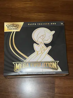 Pokemon Elite Trainer Box Mega Evolution Sealed Gardevoir Alakazam 2025 - Image 1