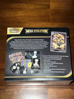 Pokemon Elite Trainer Box Mega Evolution Sealed Gardevoir Alakazam 2025 - Image 2