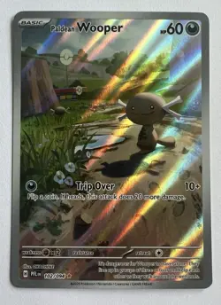 Paldean Wooper 102/094 – Phantasmal Flames Illustration Rare – Pokemon NM - Image 1