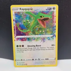 Pokemon Rayquaza Vivid Voltage Amazing Rare Holo 138/185 NM LP - Image 1