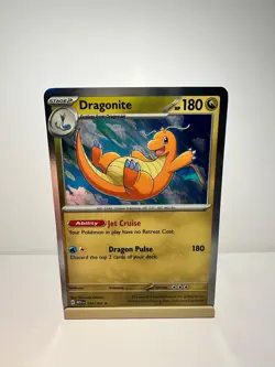 Dragonite 149/165 Rare 151 Pokemon Holo Near Mint - Image 1