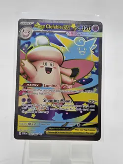 Mega Clefable EX 103/088 Full Art Ultra Rare Pokemon TCG Perfect Order NM - Image 1