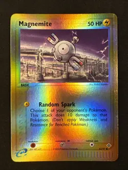 Magnemite 62/97 Dragon Reverse Holo Pokemon MJ - Image 1