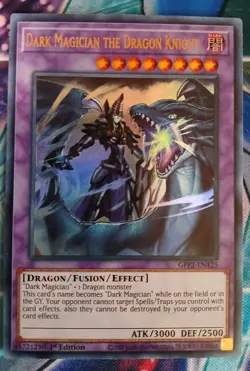 Yugioh Dark Magician the Dragon Knight GFP2-EN125 1ST ED NM ULTRA - Image 1