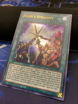 Yu-Gi-Oh! Joker's Straight Ultra Rare 1st Edition KICO-EN004 NM - Image 2