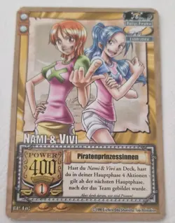 One Piece Karte BP-T07 Nami & Vivi Piratenprinzessinnen - Image 1