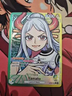Yamato OP06-022 Alt Art Leader English One Piece Card Game NM Clean Copy - Image 1