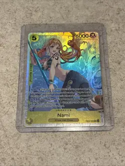 One Piece CCG Nami EB03-053 Character Card 6000 Power Holo English - Image 1