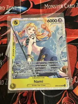 One Piece CCG Nami EB03-053 SR Heroine’s Edition - Image 1