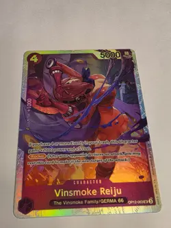 Vinsmoke Reiju OP12-063 Legacy of the Master Foil NM - Image 2