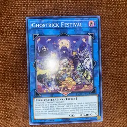 Ghostrick Festival BACH-EN047 Yu-Gi-Oh! Card NM 1st Edition - Image 1