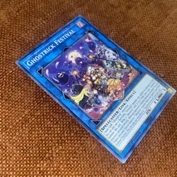 Ghostrick Festival BACH-EN047 Yu-Gi-Oh! Card NM 1st Edition - Image 2