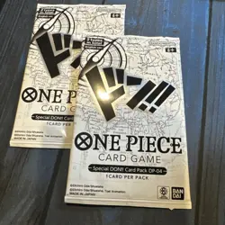Special DON!! Card Pack DP-04 One Piece Sealed x2 - Image 1