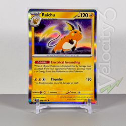 Pokemon TCG Card - Raichu 19/91 Holo Rare | 2024 Paldean Fates | lightly played - Image 1