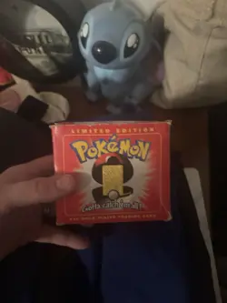 Vintage 1999 Burger King Mewtwo Pokemon 23K Gold Plated Card Sealed Never Opened - Image 2