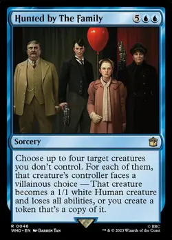 1x Hunted by The Family NM Eng MTG - Doctor Who - Image 1