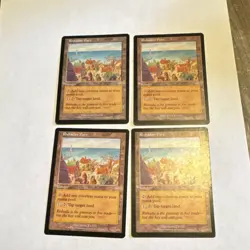 Magic: The Gathering Rishadan Port Land Mercadian Masques x4 English Regular - Image 1