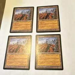 Magic: The Gathering Wasteland Land Unlimited x4 English Regular - Image 1