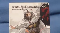 Minwu, Rebellion Strategist (Showcase) Regular: FCA Final Fantasy MTG (NM) - Image 2