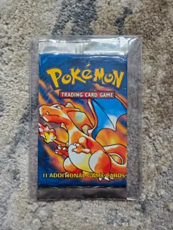 Pokemon 4th Print 1999-2000 Base Set Booster Pack - Charizard - Image 3