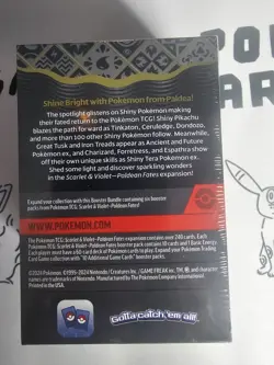 Pokemon Scarlet & Violet Paldean Fates Booster Bundle - New / Factory Sealed - Image 3