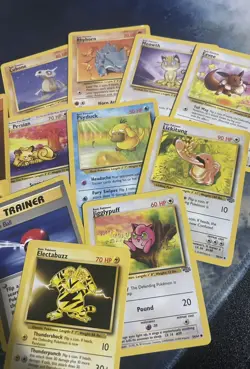 Pokemon TCG Base Set Jungle and base Bundle Job Lot 12 Cards Total 1999 - Image 4