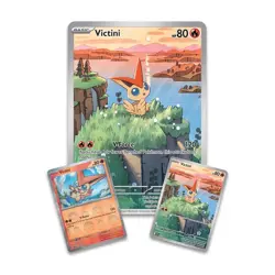 LOT OF 5 Pokemon Black Bolt White Flare Unova Victini Illustration Collection - Image 3