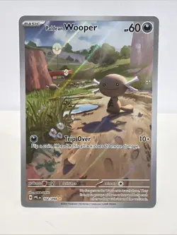 Paldean Wooper Illustration Rare 102/094 Pokemon Phantasmal Flames English NM - Image 1
