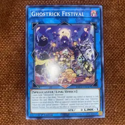 Ghostrick Festival BACH-EN047 Yu-Gi-Oh! Card NM 1st Edition - Image 1