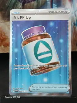 N's PP Up 262/217 Ultra Rare ME: Ascended Heroes Pokemon NM - Image 2