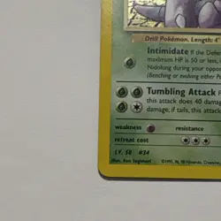 Pokemon Giovanni's Nidoking 7/132 Gym Challenge Holo Rare 120 HP Unlimited - Image 4