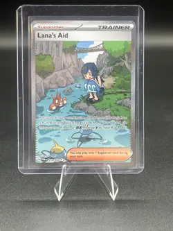 Pokemon Lana's Aid SV06 Twilight Masquerade 219/167 Special Illustration Rare - Image 1