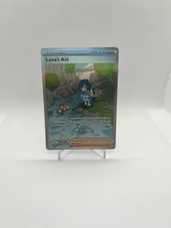 Pokemon TCG Lana's Aid Scarlet & Violet-Twilight Masquerade 219/167 Holo Special - Image 1