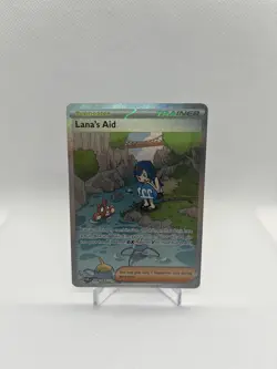 Pokemon TCG Lana's Aid Scarlet & Violet-Twilight Masquerade 219/167 Holo Special - Image 2
