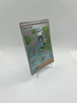 Pokemon TCG Lana's Aid Scarlet & Violet-Twilight Masquerade 219/167 Holo Special - Image 3