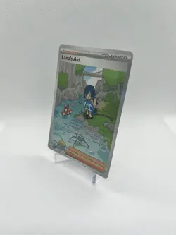 Pokemon TCG Lana's Aid Scarlet & Violet-Twilight Masquerade 219/167 Holo Special - Image 4