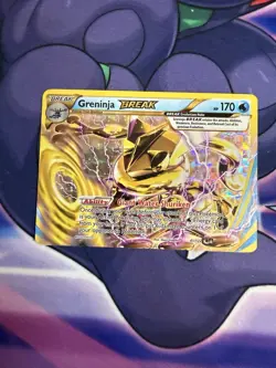 Pokemon Greninja BREAK Rare Holo Full Art 41/122 Breakpoint | NM - Image 1