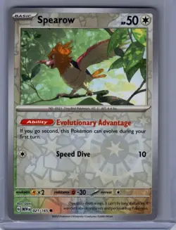 Spearow 021/165 - Pokemon TCG 151 Reverse Holo - Image 1