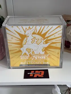 Brilliant Stars Pokemon Center Elite Trainer Box Exclusive ETB - Image 1