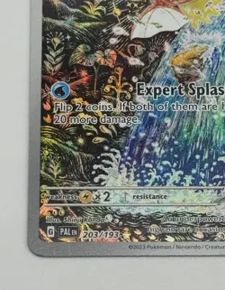 Pokemon - Magikarp 203/193 Sv02: Paldea Evolved Illustration Rare Holo - Image 4