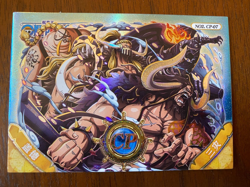 One Piece Anime Collectable Trading Card CP Insert KAIDO 3 Calamities Card - Image 1