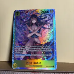 One Piece Heroines #EBO3-055 Nico Robin (SR) Excellent Condition - Image 1