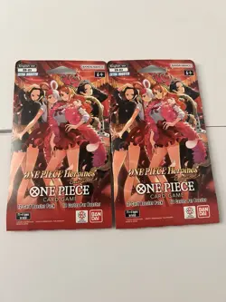Lot Of 4 One Piece Tcg EB-03 Heroines Edition Sleeved Booster Packs English New! - Image 1