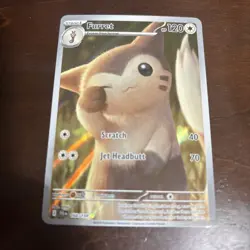 Furret 168/159 Sv09: Journey Together Illustration Rare Holo Pokemon Tcg Card - Image 1