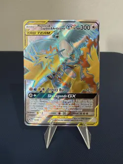 Pokemon Cards Moltres & Zapdos & Articuno GX 66/68 Hidden Fates Ultra Rare NM - Image 1