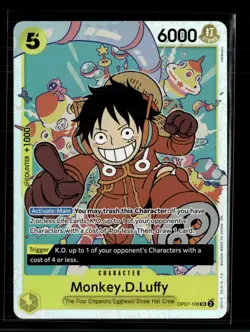 One Piece Card Game Monkey.D.Luffy (109) 500 Years in the Future SR • OP07-109 - Image 1