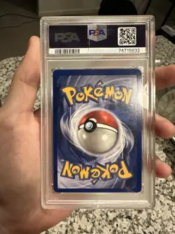 Pokemon TCG Magneton Fossil Holo Rare Card 11/62 1st Edition PSA 6 EX-MT - Image 3