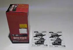ONE PIECE OP-13 Inherited Wills SEALED Box japanese with promo card - Image 2