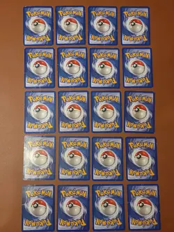 Pokemon Fossil Lot (20 Cards) Unlimited Vintage WOTC - Damaged/Creased - Image 2